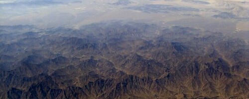 Montagnes du désert d'Oman