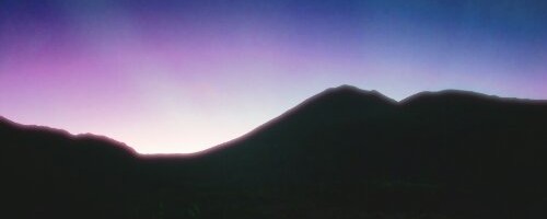 Soleil levant au Tongariro